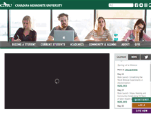 Tablet Screenshot of cmu.ca