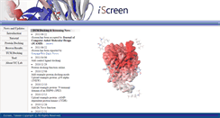 Desktop Screenshot of iscreen.cmu.edu.tw